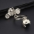 DonJordi Schlüsselanhänger silber Chopper Motorrad mit kleinem Helm - Das Geschenk für Biker & Motorradfahrer I Harley - 6