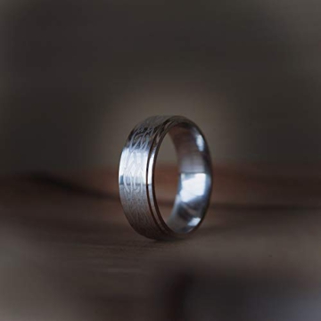 DonJordi Wolfram Ring Herren/Damen Keltisch 8mm mit keltischen Knoten Design für Hochzeit, Verlobungsring, Geburtstag und als Ehering - Rock your style! (54 (17.2)) - 6